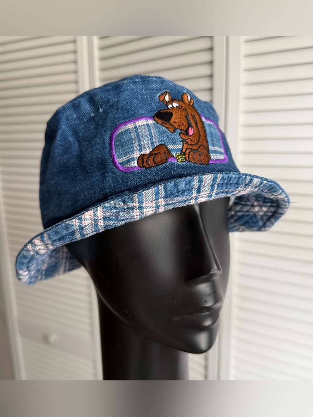 Vintage Scooby Doo Denim Bucket Hat